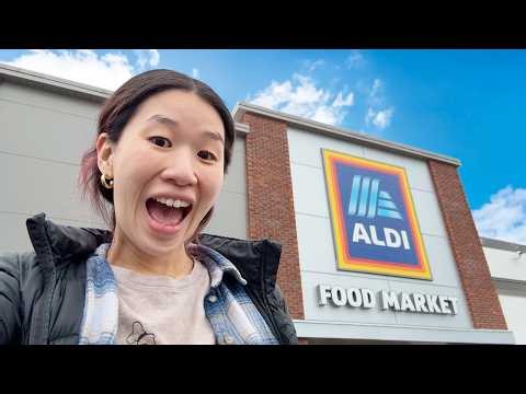 Let's go to Aldi and buy food for a NEW diet I'm trying!