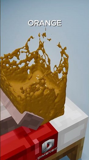 What happens when you squeeze Minecraft Lava? 🔥