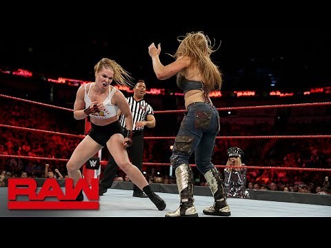 Ronda Rousey & Natalya vs. Alexa Bliss & Mickie James: Raw, Sept. 10, 2018
