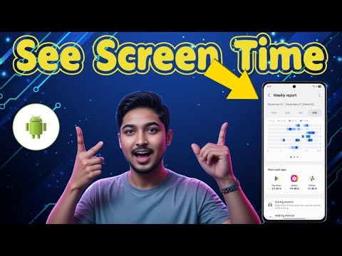 How To See Time Spent On Apps On Android | Track & Manage Screen Time (2026)