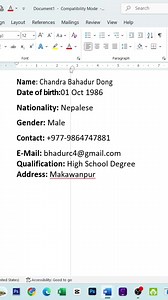 MS Word Formatting Tips | Text Alignment & Spacing MSWord #TextAlignment #NepaliTutorial #OfficeTips #BasicComputer | Computer operator