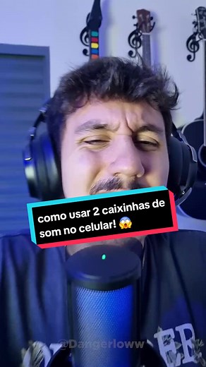 Como usar 2 caixinhas de som no celular! 😱
