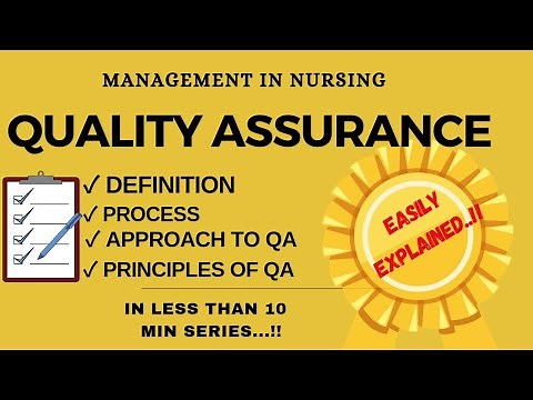 QUALITY ASSURANCE 2022 EXPLAINED..!!। । 7 mins guide to Quality Assurance in nursing