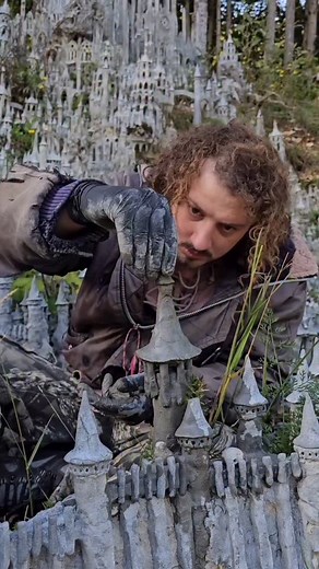 The incredible artist @fmonthoux creates miniature clay castles tucked beautifully into nature — sculpted by hand using nothing but natural clay, water, & a simple wooden stick. Watching him carve every tiny doorway, window, & curve is unbelievably satisfying, like seeing a world come to life in the palm of his hand. 🌿🏰 Dive into his process & witness the stunning final masterpieces that look straight out of a fairytale. You won’t believe the detail! ✨ Music @celestial_aeon_project | Artistwor