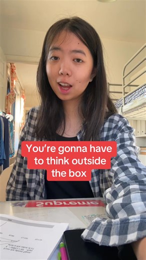 Think OUTSIDE the box #think #hack #trick #study #school | The math tutor