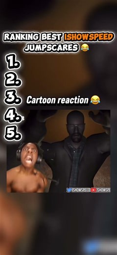 Crazy Ishowspeed jump scares😂 #ranking #funny #youtubeshorts #ishowspeed #clips #speedyp #subscribe