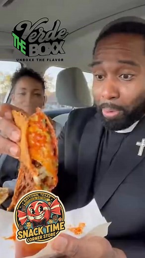 People can’t get enough of Verde Boxx in their new item on the menu the Birria Taco! The picket lines are gone, people are happy now since Verde Boxx was spotted. #fypシ゚viralシfypシ゚ #snacktime #birria #birriatacos #funnyreels #jesus | Snack Time | Facebook