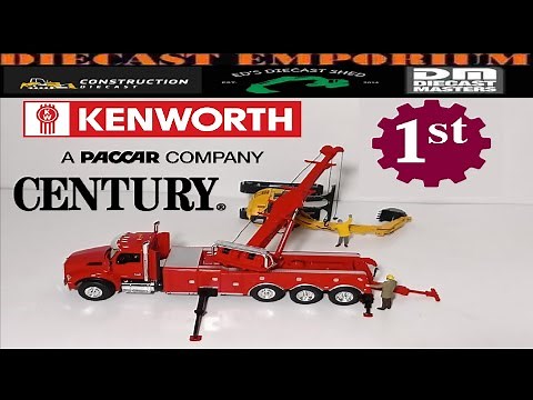 1:50 Scale First Gear Kenworth T880 Century 1060 Rotator Wrecker