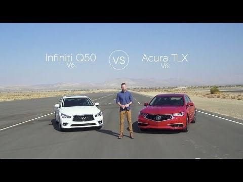 Infiniti Q50 vs Acura TLX - Video Review Comparison