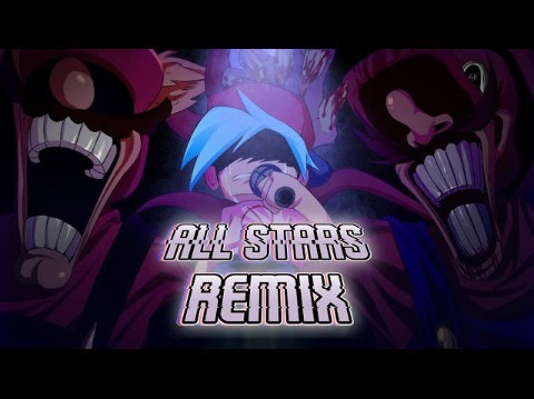 Mario的疯狂 同人曲:全明星｜群星荟萃 混音/All Stars Remix | FNF | Mario Madness UST | (RE-UPLOAD)