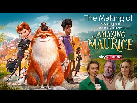 Emilia Clarke, Hugh Laurie and friends of Terry Pratchett discuss The Amazing Maurice | Sky Cinema