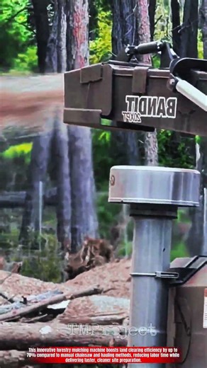 Innovative Forestry Mulching Machine : Best High-Power Land Clearing Action
