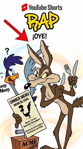 CORRECAMINOS Y COYOTE RAP 😱😍😅#viral #rap #musica #looneytunes