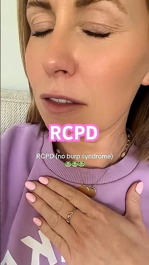 RCPD - Retrograde Cricopharyngeus Dysfunction (no burp syndrome) gurgling sounds in the throat 🐸