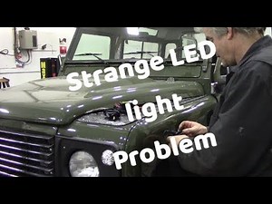 A problem with LED lighting kits on older Defenders - and a simple solution!
