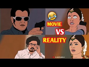 ROBOT movie vs reality part -2/funny spoof animation video 🤣#rajnikanth #hindi #robot#multiland#sudu