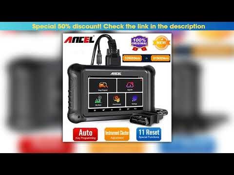 ANCEL DP500 Mileage Correction For Car OBD2 Scanner Key Programmer EEPROM Chip Add Keys Change