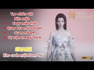 Where Winds Meet | Instructions for creating characters, molding faces based on real models and Q...