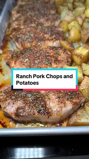 Easy Ranch Pork Chops and Potatoes Recipe