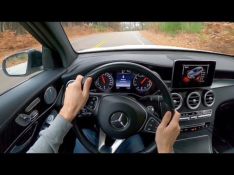 2017 Mercedes-Benz GLC 43 AMG 4Matic- POV Test Drive by Tedward (Binaural Audio)