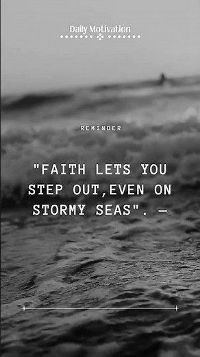 Faith That Walks on Stormy Seas #bibleverse #quotes #motivation #faith #love