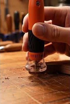 Detail Router trim wood edges with precision and control #tools #buildx #woodworking