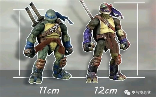 FURY.TOYS@皮气挠老爹出品战国龟甲最新进度预定（忍者神龟/多纳泰罗/斯普林特）以及 达芬奇 外挂配件包