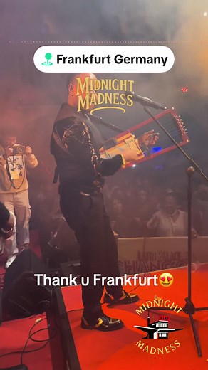 Thank u Frankfurt until next time😍⚡️ #midnightmadness