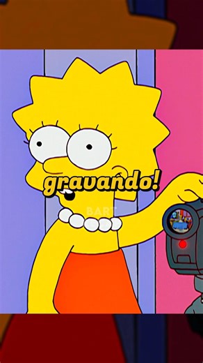 Lisa is making a Simpsons movie!? #simpsons