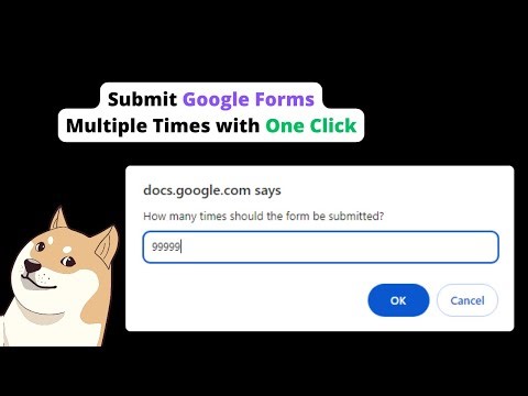 How to fill google form multiple times automatically with Borang Chrome Extension