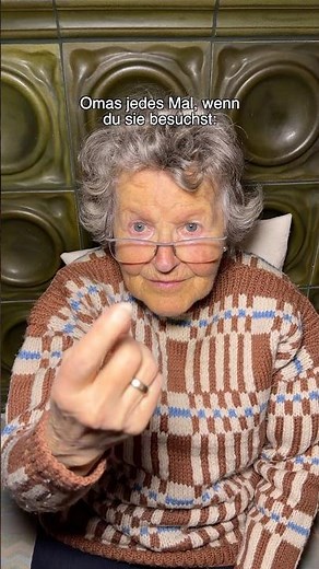 Wer kennt’s? 👵🏼 Omis sind Geheimagenten 🤫 Teilt das gern #omi