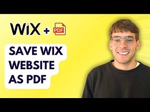 How to Save Wix Website as PDF [2026 Full Guide]
