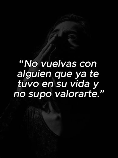 El que no valoró una vez, no valora después. Despierta. 👉 LINK EN MI PERFIL #AmorPropio #SegundasOportunidadesNo #ContactoCero #Dignidad #Ruptura #DespertarEmocional #Autoestima #Sanar