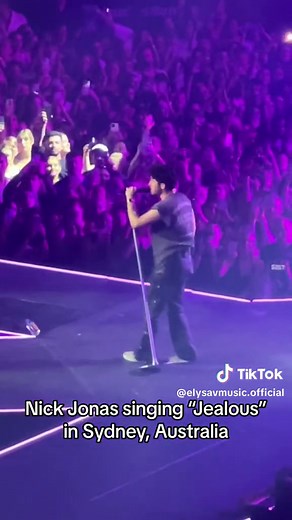Nick Jonas Live Performance of “Jealous” in Sydney, Australia