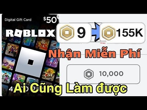 Cách Nhận Robux Miễn Phí Mới Nhất 2025 Trong Roblox VNG Chỉ Với 3 Bước Nha
