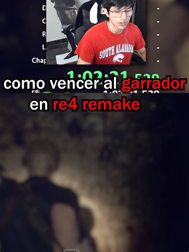 como vencer al garrador en speedrun de re4 remake#speedrunresidentevil4 #biohazard #speedrun #gaming #saltacapital