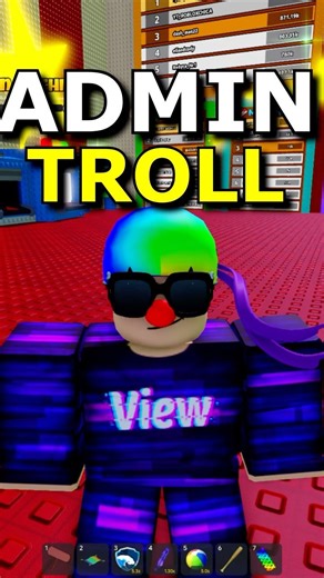 Admin Troll in Escape Tsunami for Brainrots Roblox