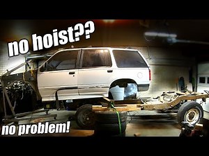 How to Remove a Body from a Frame Without a Hoist!