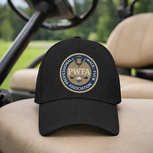 PWFA Flat Bill Snapback Golf Hat | Funny Parody Golf Logo Adjustable Cap - Etsy Canada