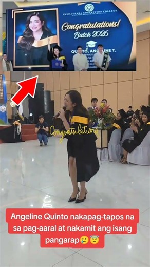 Angeline Quinto proud to have finished her studies #trend #trending #trendingshorts #viral