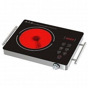 [Hot Item] 2000W CB Alipu Stainless Steel knob Touch control electric Infrared ceramic cooker