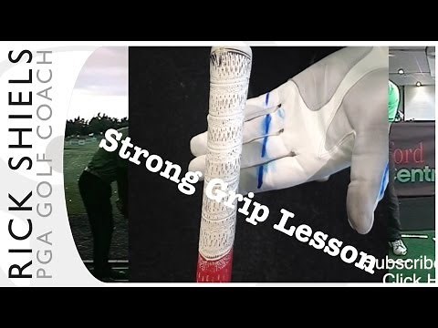 Strong Golf Grip Lesson Fix