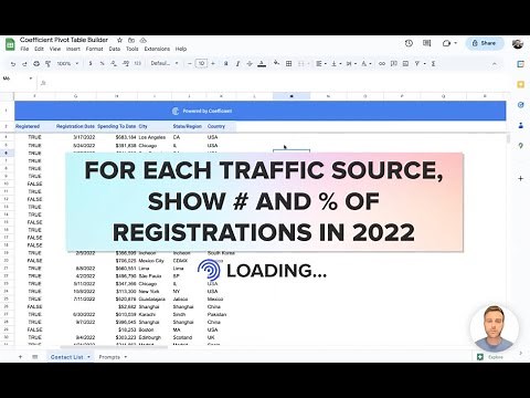 Pivot Table Builder for Google Sheets: Use AI to Build Pivot Tables for You