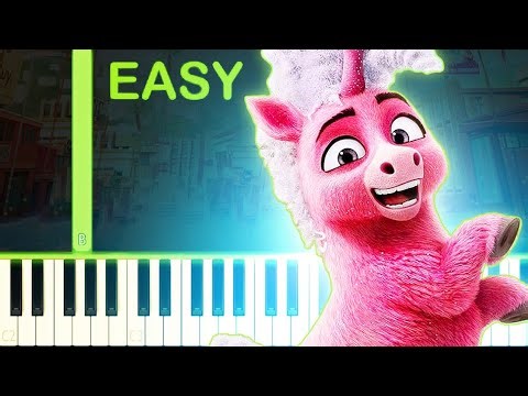Fire Inside | THELMA THE UNICORN - EASY Piano Tutorial