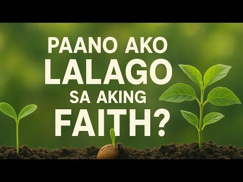 Maturity Class Lesson 1: Ang Panalangin