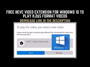HEVC Video Extension 1.0.50361 free install