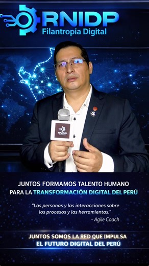 ¿Listo para convertirte en Agile Coach? 🚀 La RNIDP está formando a los líderes que impulsarán la transformación digital del Perú. 🇵🇪 #AgileCoachRNIDP #Ingenieros #Agilidad #PerúDigital #Liderazgo