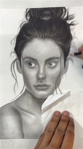 My realistic drawing😎 #art #drawing #sketch #shorts ￼