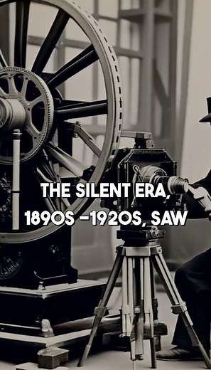 The Evolution of the Film Industry! #filmhistory #Cinema #Movies #Hollywood #silentfilms