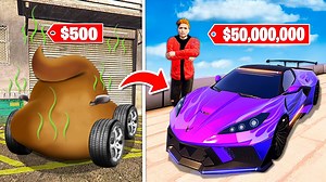 10K views · 833 reactions | $500 CAR vs $50,000,000 SUPERCAR In GTA 5! (Mods) | Caylus | Facebook